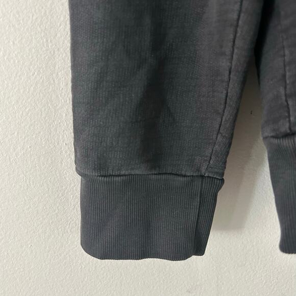 AG Adriano Goldschmied Men's Hooded Faded Black Sweatshirt M Medium NWOT - Picture 4 of 7